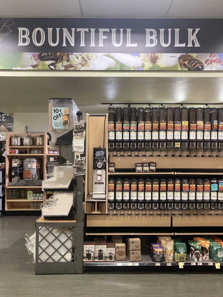 Bulk foods at Ukiah Coop